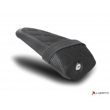 LUIMOTO Diamond Edition Passenger Seat Covers for the YAMAHA YZF-R7 (2022+)